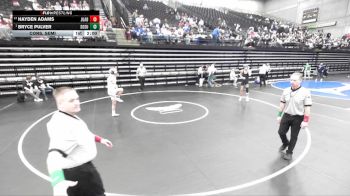 3A 132 lbs Cons. Semi - Bryce Pulver, South Summit vs Hayden Adams, Juab