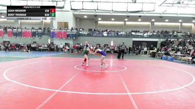 120 lbs Consi Of 4 - Juliana Porcu, North Branford* vs Domna Christakos, Foran