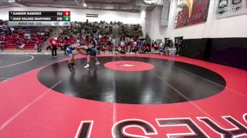 175 lbs 7th Place Match - Juan Valdez Martinez, Overland vs Xander Ramirez, Fort Lupton