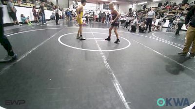 105-110 lbs Rr Rnd 3 - Landon Watson, Wagoner Takedown Club vs Gage Hines, Vian Wrestling Club