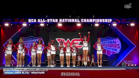 Woodlands Elite - Spartans [2026 L3 Junior - Medium Day 2] 2026 NCA All-Star National Championship