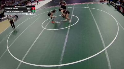 Champ. Round 1 - Sofia Hoegemeyer, Millard West Girls vs Gracie Trejo, Columbus Girls