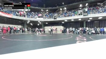 135 lbs Champ. Round 1 - Ava Hoppe, Unattached vs Lexie Lakota, Unattached