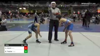 86 lbs Quarterfinal - Hans Kamm, Salem Elite Mat Club vs Brayden Thacker, Takedown Express WC