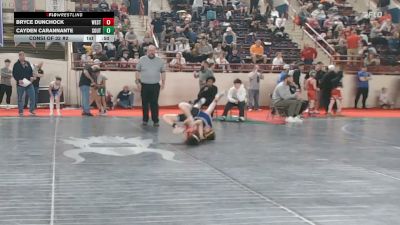 90_B lbs Consi Of 32 #2 - Bryce Dunchock, West Shore vs Cayden Carannante, Southern Lehigh