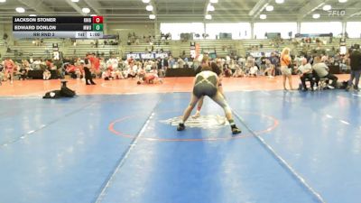 132 lbs Rr Rnd 2 - Jackson Stoner, Knights RTC/Wrestling Club - HSB vs Edward Donlon, MetroWest United Young Bucks - HSB