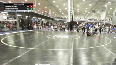128 lbs Rr Rnd 1 - Ricardo Rivera, Parkland - HS vs Aaron Fisahaye, FredRo & Co