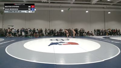 60 kg Cons. Rd Of 128 - Maxton Stevens, Sarbacker Wrestling Academy vs Shae Morrison, Peninsula Wrestling Club