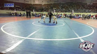 52 lbs Round Of 16 - Liam Avalos, Standfast vs Brady Nickel, Liberty Warrior Wrestling Club