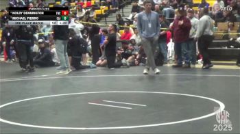 128 lbs 3rd Place Match - Michael Fierro, Clark vs Kolby Dennington, Tracy Wrestling Club