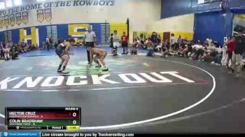 132 lbs Round 6 (8 Team) - Colin Bradshaw, Southside Mafia vs Hector Cruz, Maximum Performance