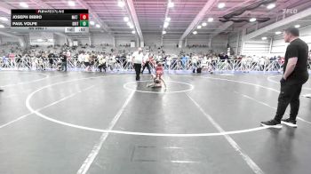 80 lbs Rr Rnd 1 - Joseph Bibro, Mat Warriors PWC vs Paul Volpe, Grit Mat Club Red