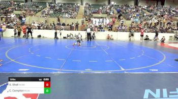 51 lbs Quarterfinal - Samuel Shell, Morris Fitness Wrestling Club vs Chase Compton, Roundtree Wrestling Academy