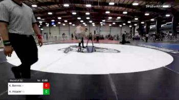 160 lbs Prelims - Kael Bennie, UT vs Alexander Hopper, VA