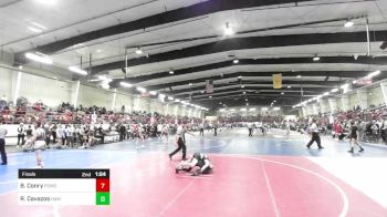 73 lbs Final - Brekston Conry, Pomona Elite vs Ryatt Cavazos, Hammer House Mafia
