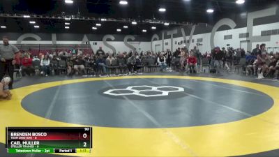 90 lbs Round 3 (8 Team) - Cael Muller, Steller Trained vs Brenden Bosco, Team Ohio (OH)