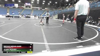 52 lbs Round 4 (10 Team) - Beckam Nieman-Bard, Untouchables vs Kyden Mcelroy, Garden City Wrestling Club