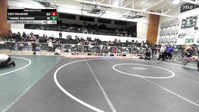 215 lbs Cons. Round 4 - Colt Palacios, Mayfair vs Daniel Escobedo, Millikan