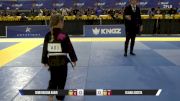 Demi Raegan Adair vs Eliana Acosta 2026 Pan Kids Jiu-Jitsu IBJJF Championship