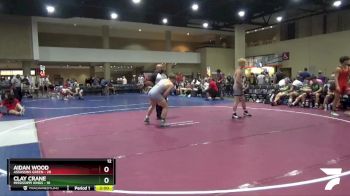 157 lbs Round 2 (6 Team) - Aidan Wood, Assassins Green vs Clay Crane, Mississippi Kings