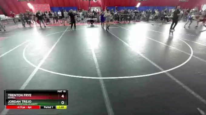 195 lbs Quarterfinal - Trenton Frye, Royall vs Jordan Trejo, Askren ...