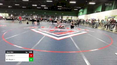 106 lbs Consi Of 16 #2 - Jarrett Smith, MI vs Montero Royal, SC