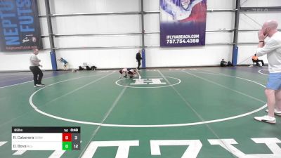 65 lbs Rr Rnd 1 - RJ Caberera, SVRWC Red vs Dane Bova, All-American Wrestling Club