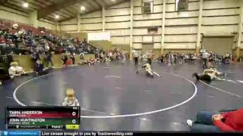 102 lbs Placement (16 Team) - Taima Anderson, Spanish Fork vs John Huntington, Pleasant Grove