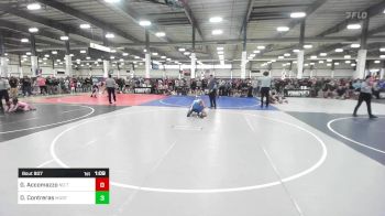 123 lbs Round Of 32 - Grayson Accomazzo, No Team vs Dariel Contreras, Mustang WC