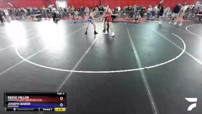 138 lbs Cons. Round 3 - Reese Miller, Middleton Area Wrestling Club vs Joseph Baker, Wisconsin