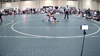 86 lbs Consi Of 8 #1 - Ashton Quintana, Aniciente TC vs Peyton Finch, Nevada Elite WC