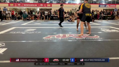 Edward Archuleta vs Kelly Skelton-Badlani 2024 ADCC Austin Open