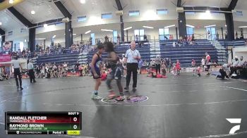 100 lbs Round 3 (8 Team) - Randall Fletcher, Takedown Elite vs Raymond Brown, Storm Wrestling Center