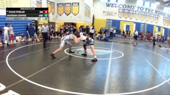120 lbs Champ. Round 2 - Jackson Coates, Lake City Wrestling Club vs Colin Phelan, Victory Elite