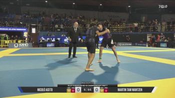 Nicolò Aceto vs Martin Tam Wantzen 2026 IBJJF European NoGi