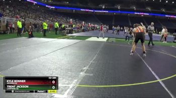 D2-285 lbs 7th Place Match - Kyle Bonner, Jackson HS vs Trent Jackson, Lamphere HS