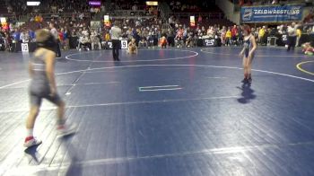 61 lbs Semifinal - Corbin Horner, Derry vs Landon Melius, Tussey Mountain