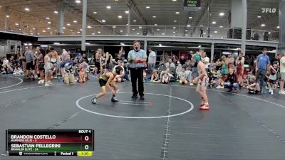 68 lbs Placement (4 Team) - Sebastian Pellegrini, Brawler Elite vs Brandon Costello, Hammers Blue