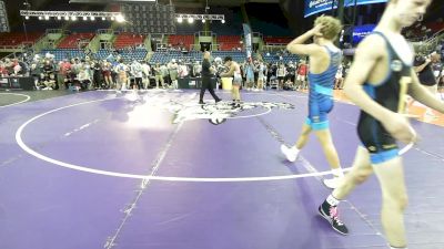 120 lbs Quarters - Abraham Coronado, NV vs Arseni Kikiniou, CA