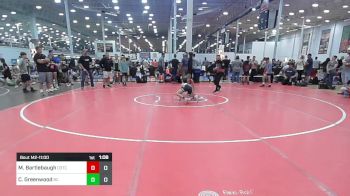 75 lbs Rr Rnd 3 - Max Bartlebaugh, D3 Training Center vs Clifford Greenwood, Berks Catholic