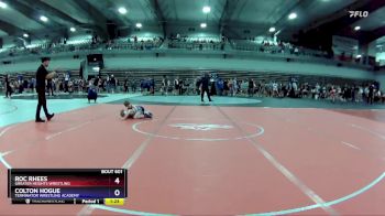61-69 lbs Round 1 - Roc Rhees, Greater Heights Wrestling vs Colton Hogue, Terminator Wrestling Academy