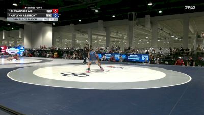 72 kg 3rd Place Match - Alexandria Alli, USOPTC Women's Resident Freestyle Program vs Kaylynn Albrecht, Titan Mercury Wrestling Club (TMWC)