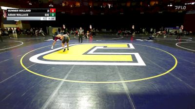 165 lbs Round Of 16 - Gunner Holland, Little Rock vs Aidan Wallace, Duke