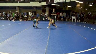 63 lbs Cons. Sub-quarters - Ronnie Leyba vs Wes Arnesen, AT/ MOCCO