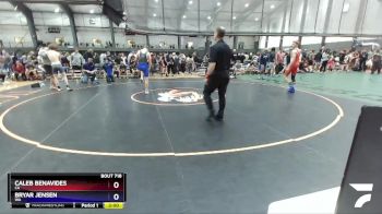 138 lbs Cons. Round 3 - Caleb Benavides, CA vs Bryar Jensen, WA