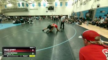 165 lbs Round 2 (4 Team) - Tyvon Nichols, Kelly Walsh vs Micah Gomez, Scottsbluff