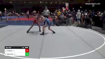 102 lbs Consi Of 8 #1 - Jiovanni Chavez, Valiant College Prep vs Camillo Ramirez, Pounders WC