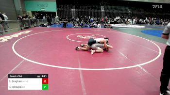 150 lbs Round Of 64 - Stetson Bingham, Mountain Crest vs Sebastian Barajas, St John Bosco