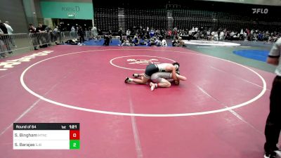 150 lbs Round Of 64 - Stetson Bingham, Mountain Crest vs Sebastian Barajas, St John Bosco