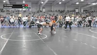 138 lbs Round Of 32 - Tye Johnson, NC United - HSB vs Lucas Barr, Freakztyle Supremacy - HSB